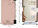 长城万悦汇_标准间A2户型图 建面36平米