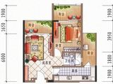 雅居乐白鹭湖_1室1厅1卫 建面83平米