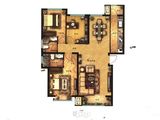 中建高街国际_3室2厅2卫 建面128平米