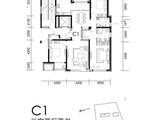 俪景嘉园_3室2厅2卫 建面160平米