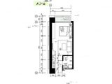 荣盛阿尔卡迪亚廊坊花语城_10-1#楼公寓 33㎡ 建面33平米