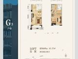 西寺学府_2室2厅2卫 建面45平米