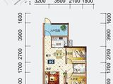 建安御锦珑湾_2室2厅2卫 建面83平米