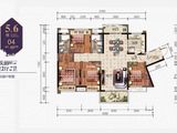 美的卓越公园天誉_4室2厅2卫 建面133平米