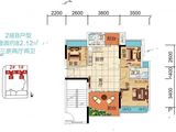 雅景富怡苑_3室2厅2卫 建面82平米
