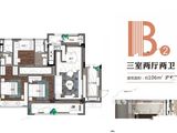 台山万达广场_3室2厅2卫 建面106平米