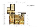 三江立体城_3室2厅2卫 建面95平米