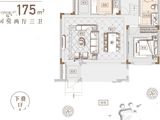 瓯江国际新城丨东樾府_4室2厅3卫 建面175平米