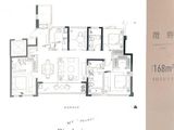 温州碧桂园滨江壹号_4室2厅3卫 建面168平米