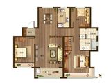 章丘鲁能公馆_3室2厅2卫 建面127平米