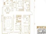 绿地IFC中央公馆_4室2厅2卫 建面140平米