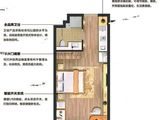 海信贤文中心_1室1厅1卫 建面45平米