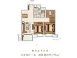 翡丽公馆_3室2厅1卫 建面109平米
