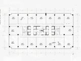 海信贤文中心_写字楼标准层户型 建面2250平米