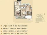 路劲佘山院子东园_2室2厅1卫 建面90平米