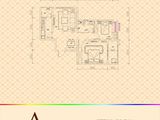 水半湾空中花园_2室2厅1卫 建面82平米