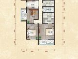 皇城美居_3室2厅2卫 建面143平米