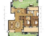 融创天朗南长安街壹号_5室4厅3卫 建面166平米