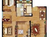 皖新翡翠庄园_4室2厅1卫 建面105平米