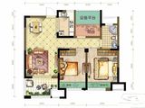 光明观澜公馆_2室2厅1卫 建面88平米