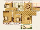 斌锋和睦公馆_3室2厅1卫 建面96平米