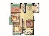 光明观澜公馆_2室2厅1卫 建面104平米