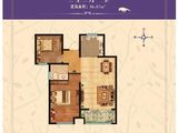 香榭里9号_2室2厅1卫 建面86平米