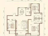 润江翡丽公馆_3室2厅2卫 建面138平米