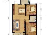 栾城金域华府_2室2厅1卫 建面88平米