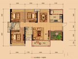 春晖国际城_4室2厅2卫 建面124平米