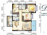 中信红树山_3室2厅2卫 建面101平米