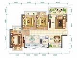 恒大翡翠华庭_3室2厅2卫 建面100平米
