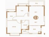 恒大悦府_3室2厅1卫 建面90平米