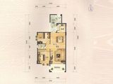 友诚公园国际_2室2厅1卫 建面92平米