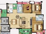 建华悦景台_3室2厅2卫 建面117平米
