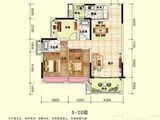 金域蓝湾_3室2厅2卫 建面109平米