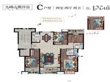 美的九峰天宸_4室2厅2卫 建面135平米