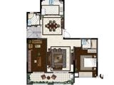 九玺台_3室1厅3卫 建面190平米