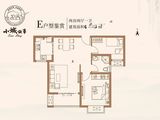 奥园玖珑天境_2室2厅1卫 建面85平米