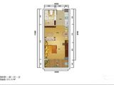 东誉城_1室1厅1卫 建面55平米