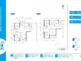 君安阳光都市_4室2厅4卫 建面180平米