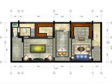 绿洲华亭茗苑_3室2厅4卫 建面186平米