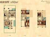 外冈壹号_4室2厅4卫 建面312平米