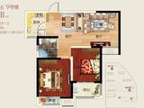 正商美誉铭筑_2室2厅1卫 建面86平米