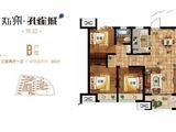 郑州孔雀城_3室2厅1卫 建面89平米