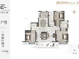 金辉滨河云著_3室2厅2卫 建面138平米