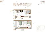 华南城盛世广场_2室2厅1卫 建面55平米