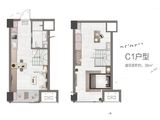 凤栖兰悦_C1户型 建面38平米