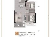 融创银基国际旅游城_2室2厅1卫 建面82平米