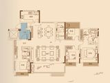 招商雍和府_5室2厅3卫 建面173平米